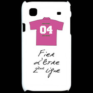Coque Samsung Galaxy S Deuxième ligne G Bonus offensif Blanc