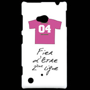 Coque Nokia Lumia 720 Deuxième ligne G Bonus offensif Blanc