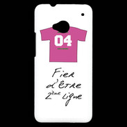 Coque HTC One Deuxième ligne G Bonus offensif Blanc