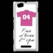Coque Sony Xperia M Deuxième ligne G Bonus offensif Blanc