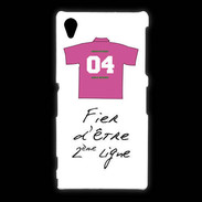 Coque Sony Xpéria Z1 Deuxième ligne G Bonus offensif Blanc