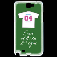 Coque Samsung Galaxy Note 2 Deuxième ligne G Bonus offensif Vert