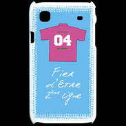 Coque Samsung Galaxy S Deuxième ligne G Bonus offensif Bleu