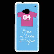 Coque HTC One Deuxième ligne G Bonus offensif Bleu