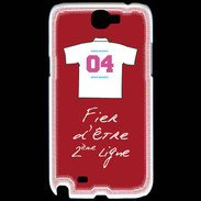 Coque Samsung Galaxy Note 2 Deuxième ligne G Bonus offensif Rouge