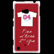 Coque Nokia Lumia 720 Deuxième ligne G Bonus offensif Rouge