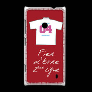 Coque Nokia Lumia 520 Deuxième ligne G Bonus offensif Rouge