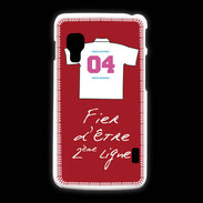 Coque LG L5 2 Deuxième ligne G Bonus offensif Rouge