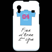 Coque Samsung ACE S5830 Deuxième ligne G Bonus offensif Blanc 2