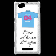 Coque Sony Xperia M Deuxième ligne G Bonus offensif Blanc 2