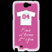 Coque Samsung Galaxy Note 2 Deuxième ligne G Bonus offensif Rose