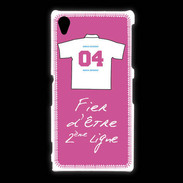Coque Sony Xpéria Z1 Deuxième ligne G Bonus offensif Rose