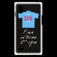 Coque LG Optimus L9 Deuxième ligne G Bonus offensif Noir 2