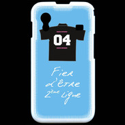 Coque Samsung ACE S5830 Deuxième ligne G Bonus offensif Bleu 2