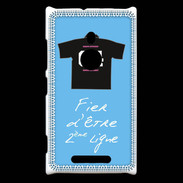 Coque Nokia Lumia 925 Deuxième ligne G Bonus offensif Bleu 2
