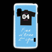 Coque LG L5 2 Deuxième ligne G Bonus offensif Bleu 2