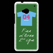 Coque HTC One Deuxième ligne G Bonus offensif Vert 2