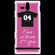 Coque Sony Xperia U Deuxième ligne G Bonus offensif Rose 2
