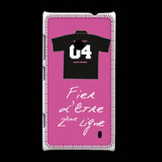 Coque Nokia Lumia 520 Deuxième ligne G Bonus offensif Rose 2