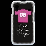Coque Samsung ACE S5830 Deuxième ligne D Bonus offensif Noir