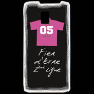 Coque LG P990 Deuxième ligne D Bonus offensif Noir