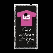 Coque Nokia Lumia 520 Deuxième ligne D Bonus offensif Noir
