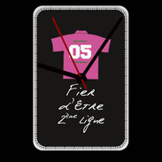 Grande pendule murale Deuxième ligne D Bonus offensif Noir