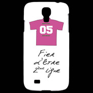 Coque Samsung Galaxy S4 Deuxième ligne D Bonus offensif Blanc