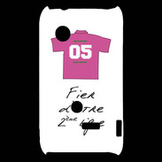 Coque Sony Xperia Typo Deuxième ligne D Bonus offensif Blanc