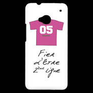 Coque HTC One Deuxième ligne D Bonus offensif Blanc