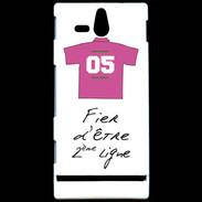 Coque Sony Xperia U Deuxième ligne D Bonus offensif Blanc