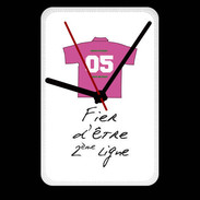 Grande pendule murale Deuxième ligne D Bonus offensif Blanc