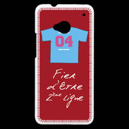 Coque HTC One Deuxième ligne G Bonus offensif Rouge 2