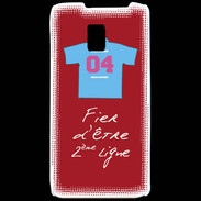 Coque LG P990 Deuxième ligne G Bonus offensif Rouge 2