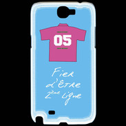 Coque Samsung Galaxy Note 2 Deuxième ligne D Bonus offensif Bleu