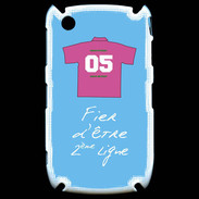 Coque Blackberry 8520 Deuxième ligne D Bonus offensif Bleu