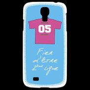 Coque Samsung Galaxy S4 Deuxième ligne D Bonus offensif Bleu
