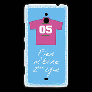Coque Nokia Lumia 1320 Deuxième ligne D Bonus offensif Bleu