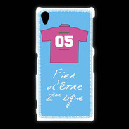 Coque Sony Xpéria Z1 Deuxième ligne D Bonus offensif Bleu