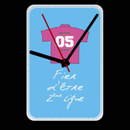 Grande pendule murale Deuxième ligne D Bonus offensif Bleu