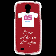 Coque Samsung Galaxy S4 Deuxième ligne D Bonus offensif Rouge