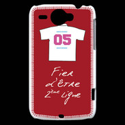 Coque HTC Wildfire G8 Deuxième ligne D Bonus offensif Rouge