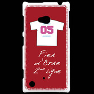 Coque Nokia Lumia 720 Deuxième ligne D Bonus offensif Rouge