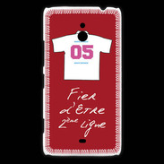 Coque Nokia Lumia 1320 Deuxième ligne D Bonus offensif Rouge