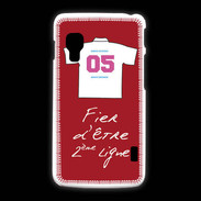 Coque LG L5 2 Deuxième ligne D Bonus offensif Rouge