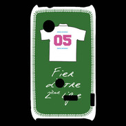 Coque Sony Xperia Typo Deuxième ligne D Bonus offensif Vert