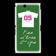 Coque Sony Xpéria Z Ultra Deuxième ligne D Bonus offensif Vert