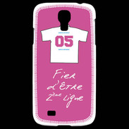 Coque Samsung Galaxy S4 Deuxième ligne D Bonus offensif Rose