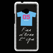 Coque HTC One Deuxième ligne D Bonus offensif Noir 2