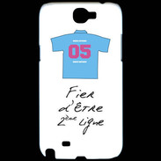 Coque Samsung Galaxy Note 2 Deuxième ligne D Bonus offensif Blanc 2